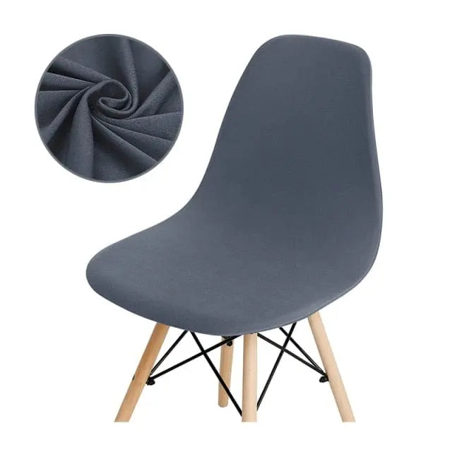 SCANPLAID - Housse chaise scandinave imprimée coquille - Housse De France