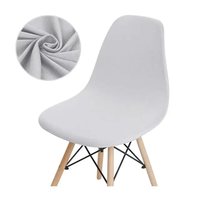 SCANPLAID - Housse chaise scandinave imprimée coquille - Housse De France