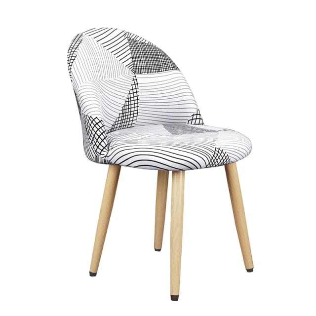 SCANSOFT - Housse pour chaise scandinave, style bec de canard - Housse De France