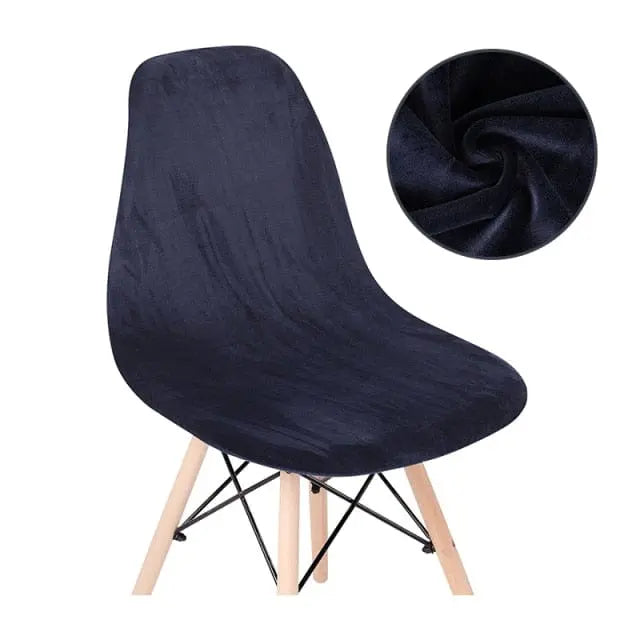 SCANWITH - Housse de chaise scandinave couleur pure - Housse De France