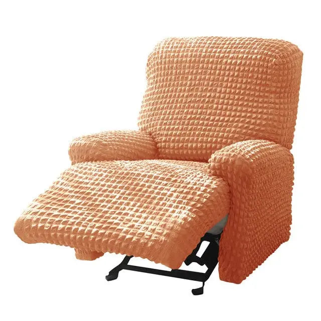 SEERCOVER - Housse de fauteuil relax en tissu Seersucker - Housse de France