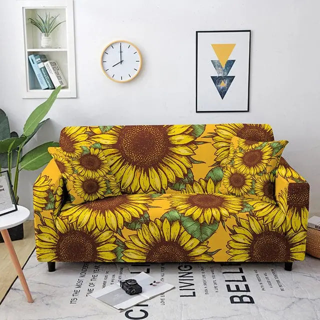 SUNFLOWER - Housse canapé extensible Housse De France