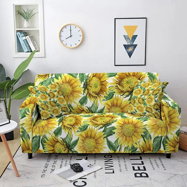 SUNFLOWER - Housse canapé extensible Housse De France