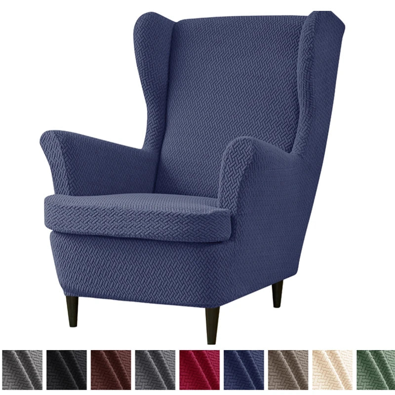 Housse Fauteuil Oreilles Extensible **ALVINA**