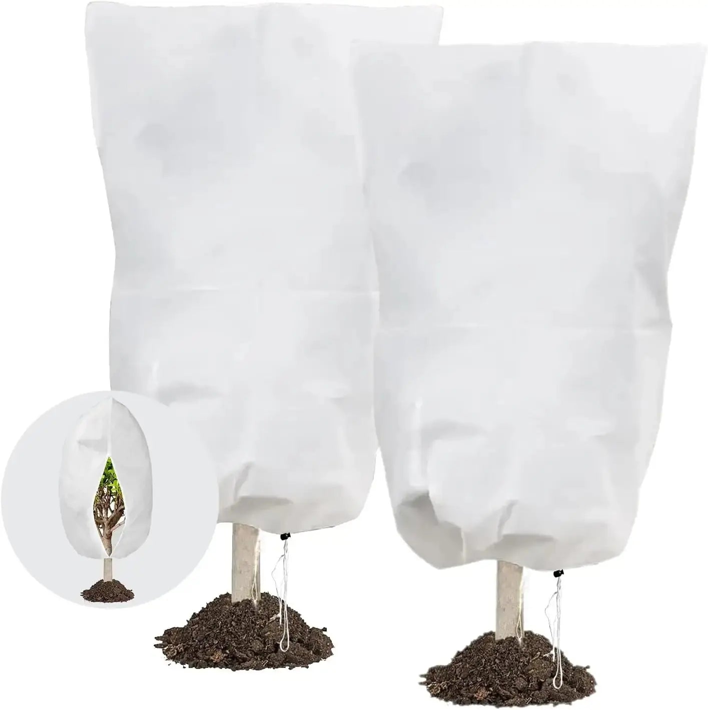 Housse D'hivernage Réutilisable Pour Plantes - 120x180cm - Protection Contre Le Gel Et Le Vent - 11