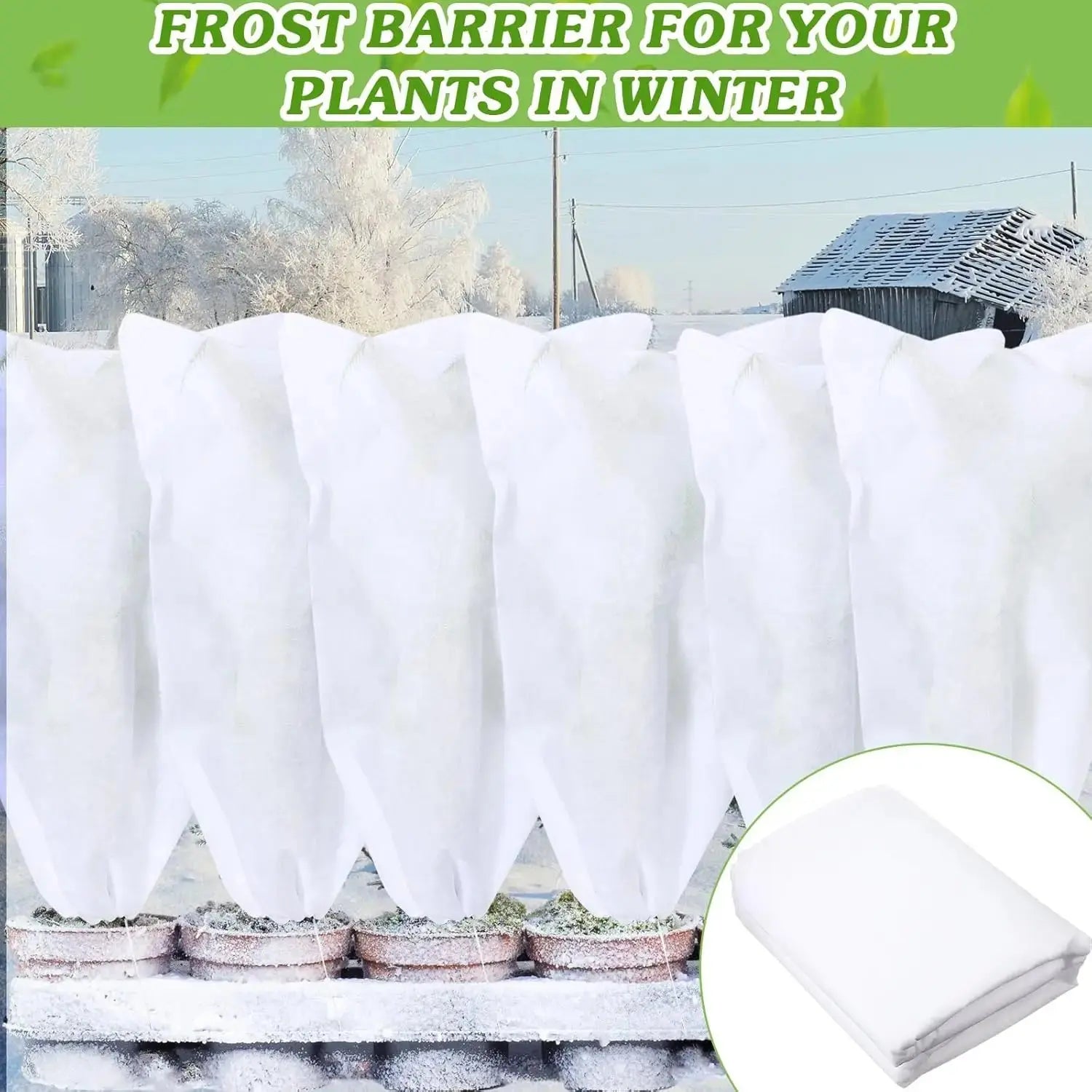 Sac Antigel Plante Non-Tissé GARDENA Housse de France