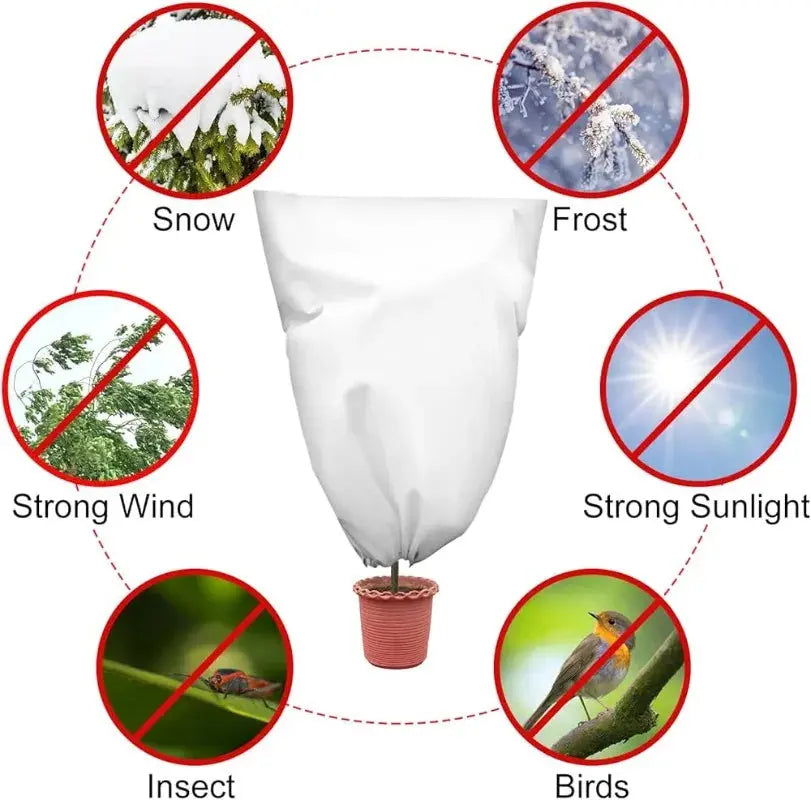 Sac Antigel Pour Plante Non-Tissé FROSTEX Housse de France