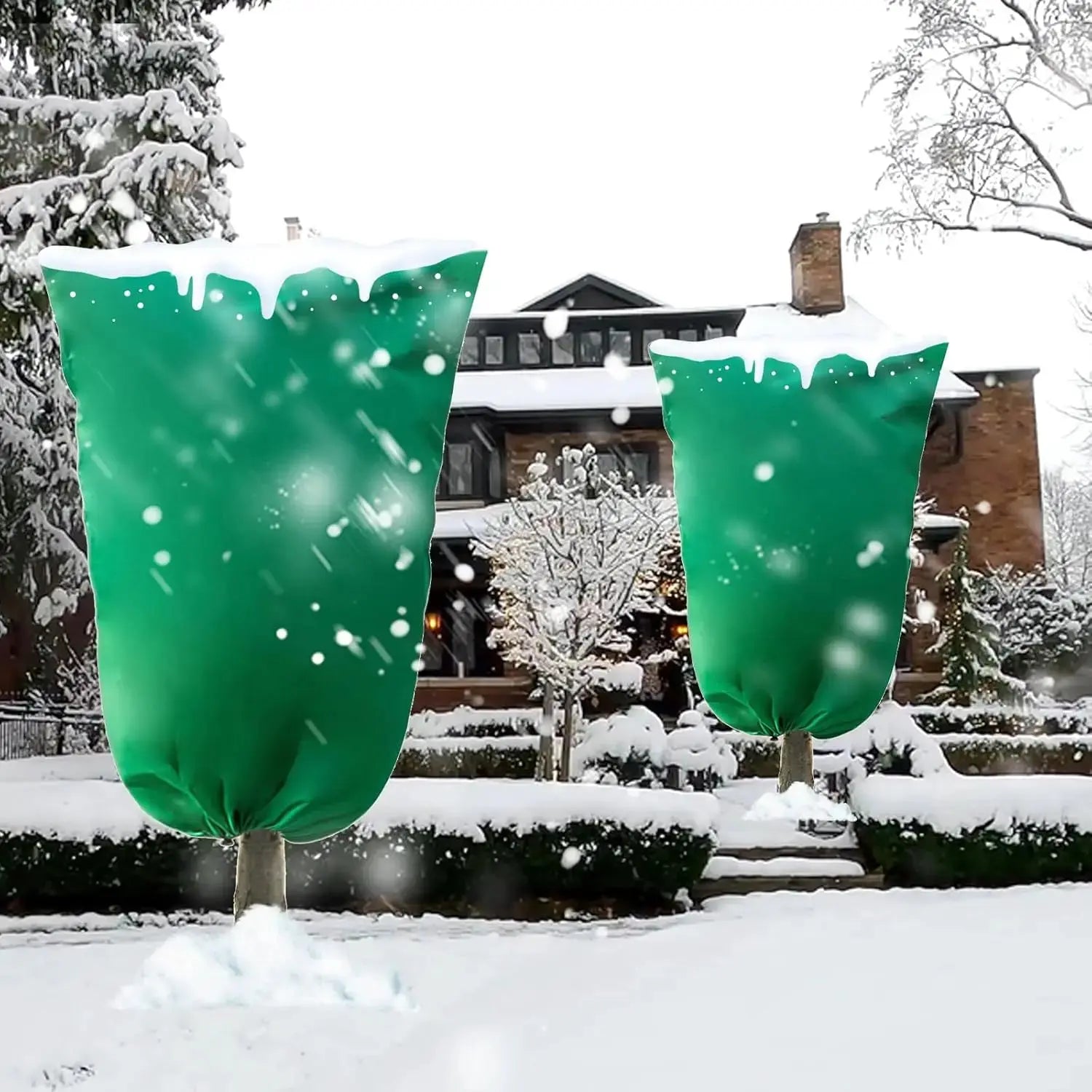 Housse D'hivernage Réutilisable Pour Plantes - 120x180cm - Protection Contre Le Gel Et Le Vent - 6