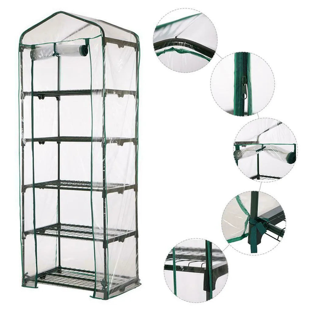 Serre À Plantes Pliable PVC Transparent LURICO