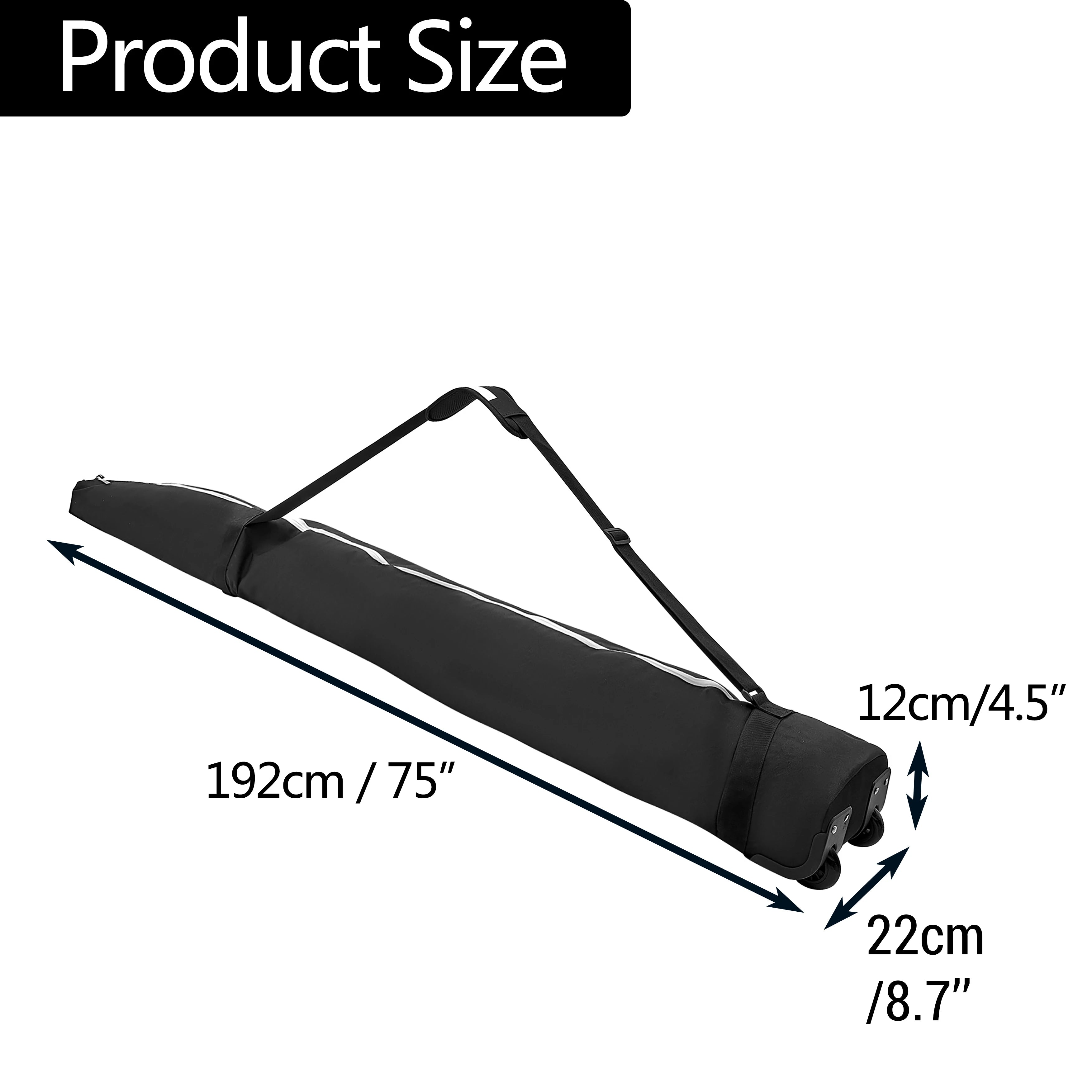 Housse Ski Imperméable Roulettes **GARENO**