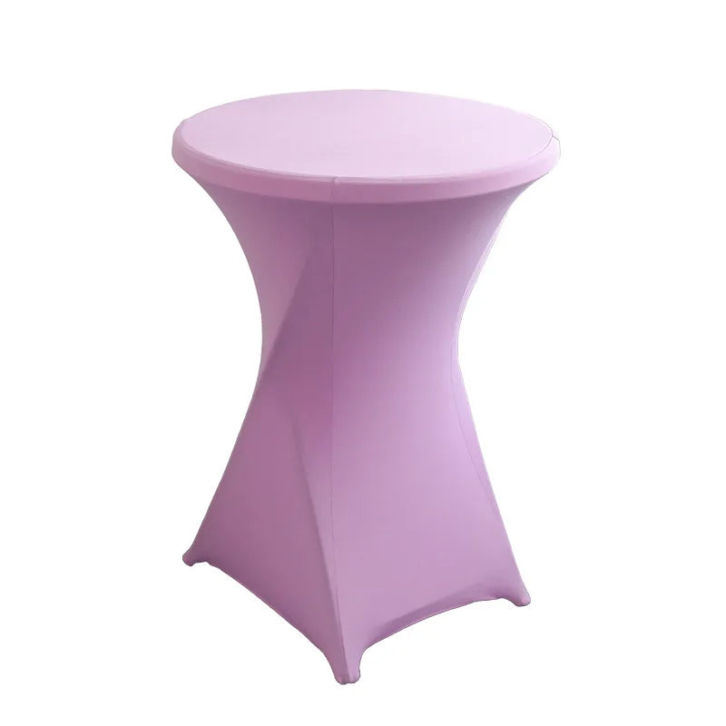 4FT6FT8FT couverture de Table extensible couverture de Table de Cocktail réunion Banquet de mariage couverture de Table rectangulaire nappe blanche Housse de France
