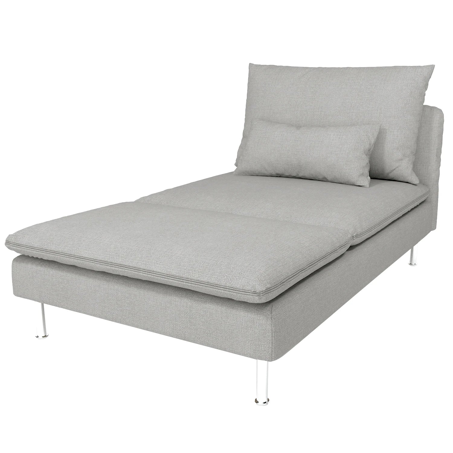 CRIUSJA Housse de canapé pour  ikea SÖDERHAMN Chaise Longue, housse de canapé pour 1 coussin, housses de canapé pour salon Housse de France