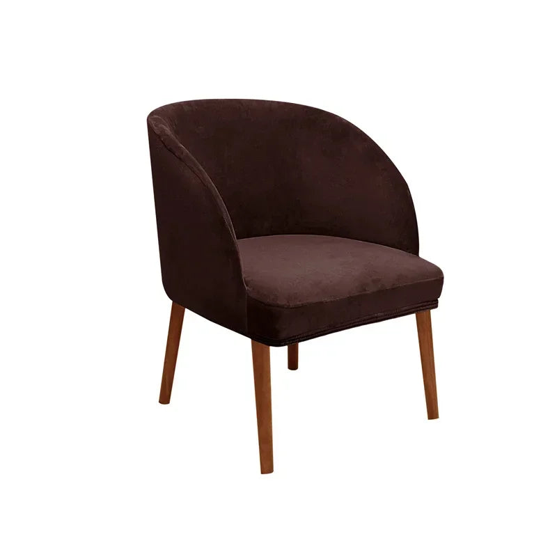 Housse Fauteuil Scandinave Velours AERIS