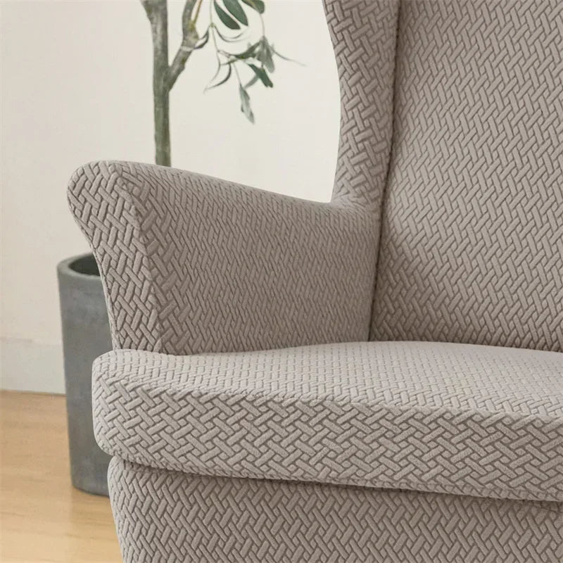 Housse Fauteuil Oreilles Extensible **ALVINA**
