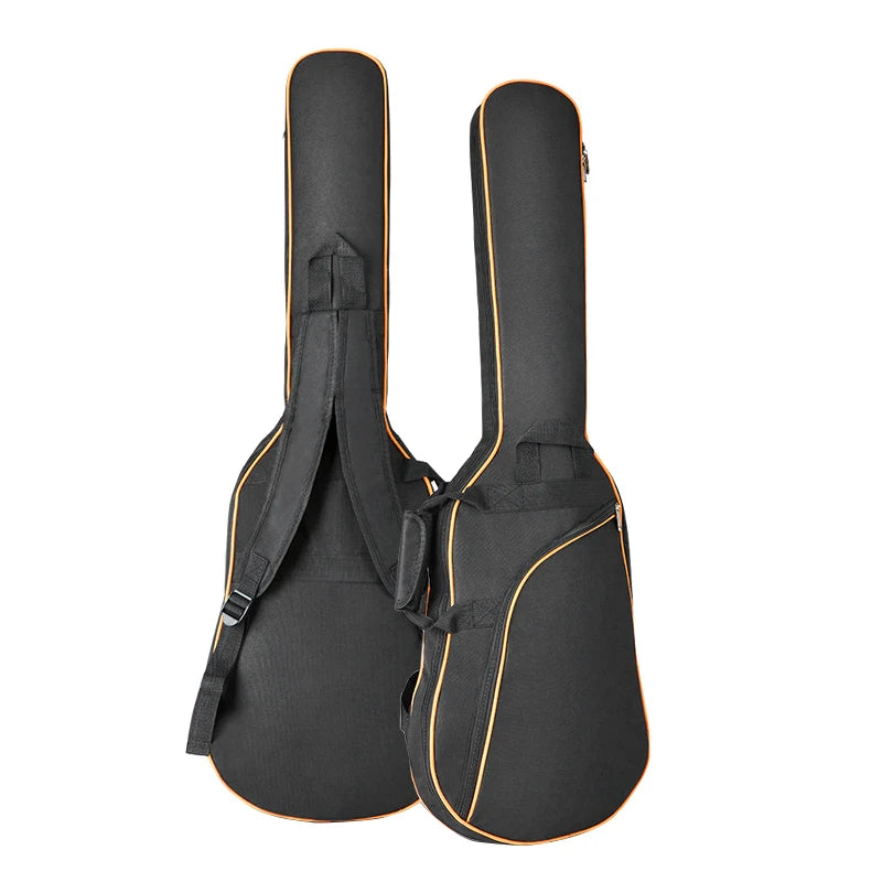 39-48 pouces Oxford tissu Pad 8-10mm coton épaississement Double sangles guitare électrique basse étui, housse étanche sac à dos Housse de France