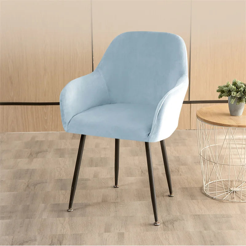 Housse De Chaise Velours Extensible **VELINO** Housse de France