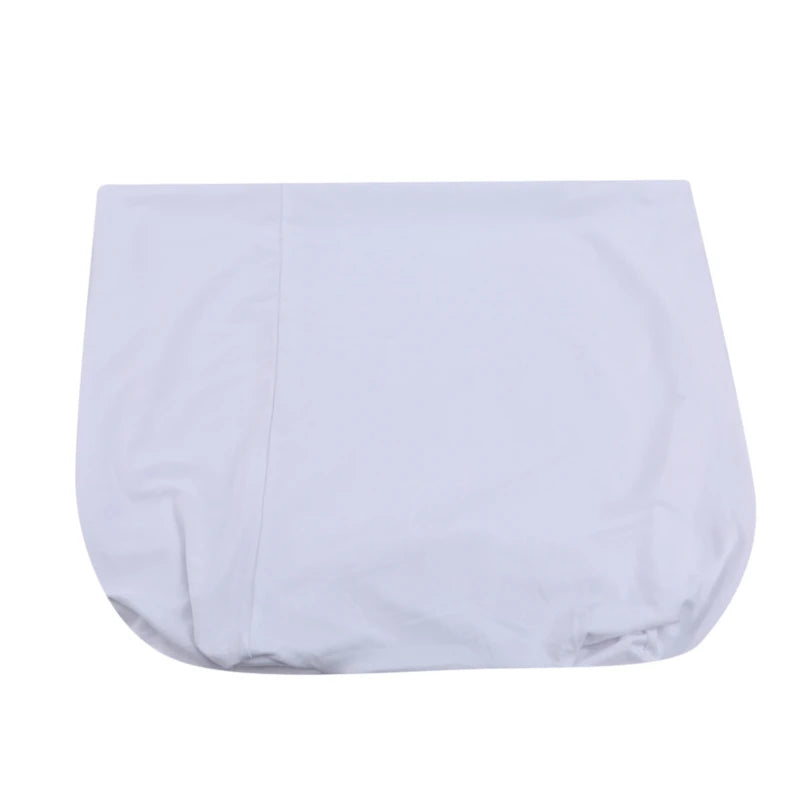 Nappe ronde en spandex pour cocktail, couverture de table blanche pour bar, hôtel, fête de mariage, couleur noire, diamètre 50cm Housse de France