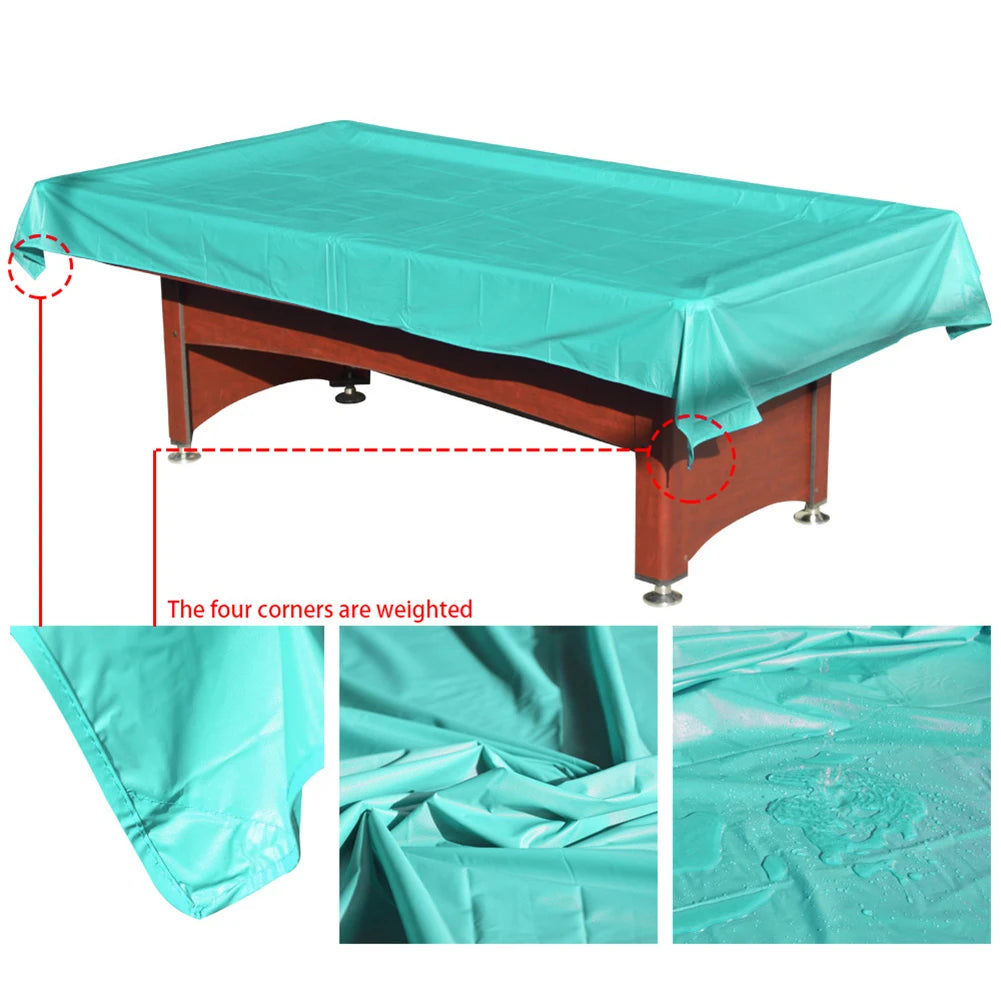 Couverture de Table de billard couverture de Table de Tennis de billard anti-poussière pour 7 pieds 8 pieds couverture de Table de billard Housse de France