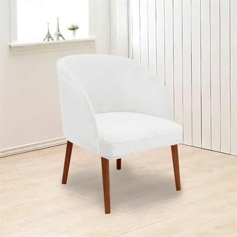 Housse Fauteuil Scandinave Velours AERIS