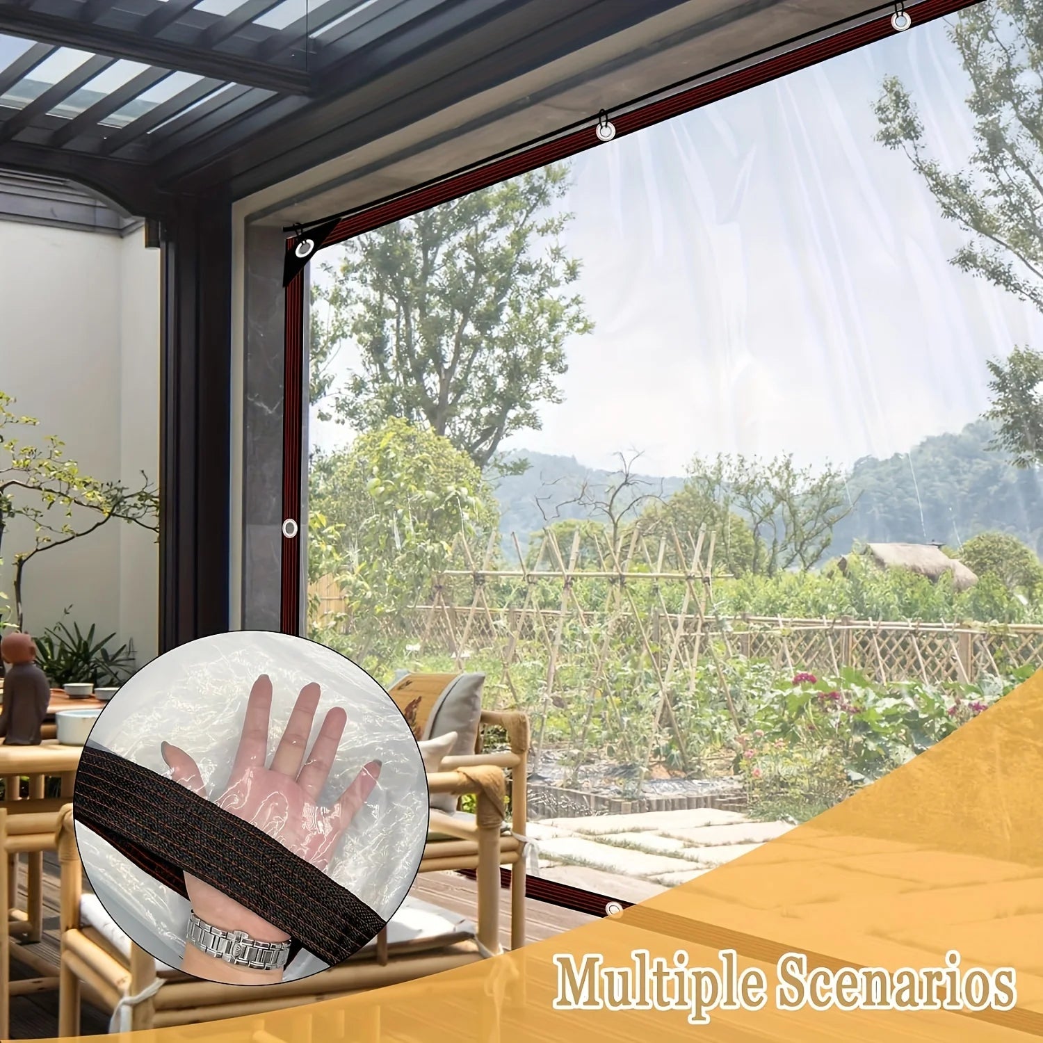 Bâche Imperméable Transparente GARDURO