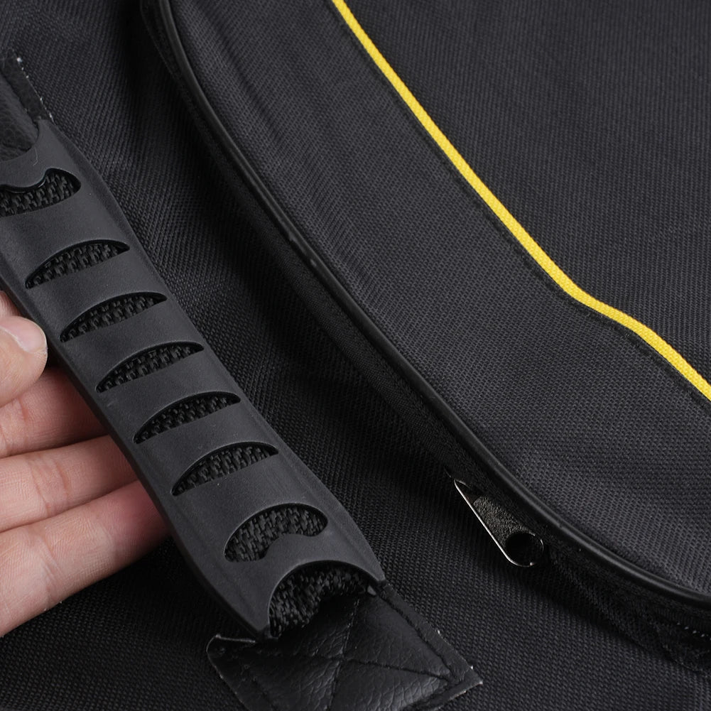 41 pouces sac de guitare sac à dos sacs imperméables Rip-stop Oxford Nylon Double sangle rembourré noir étui de guitare Gig Bas guitares sacs à dos Housse de France
