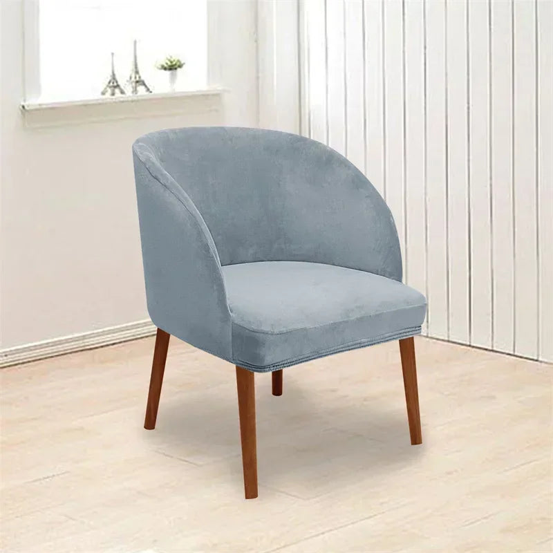 Housse Fauteuil Scandinave Velours AERIS