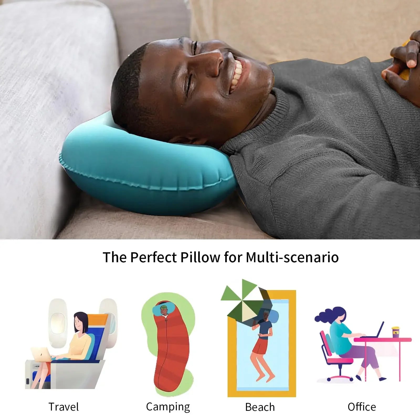 Coussin Gonflable Ergonomique PUFFAL