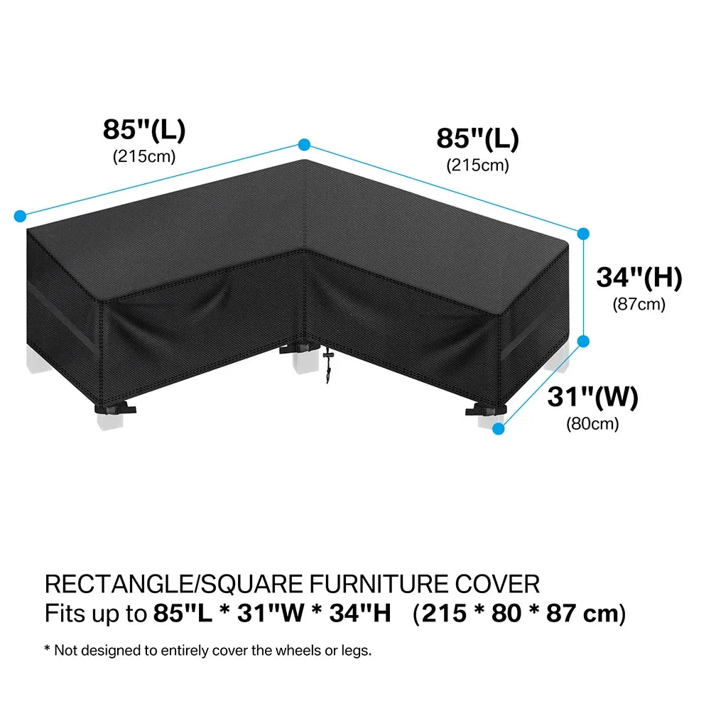 Housse Table Jardin Imperméable PROTEVO