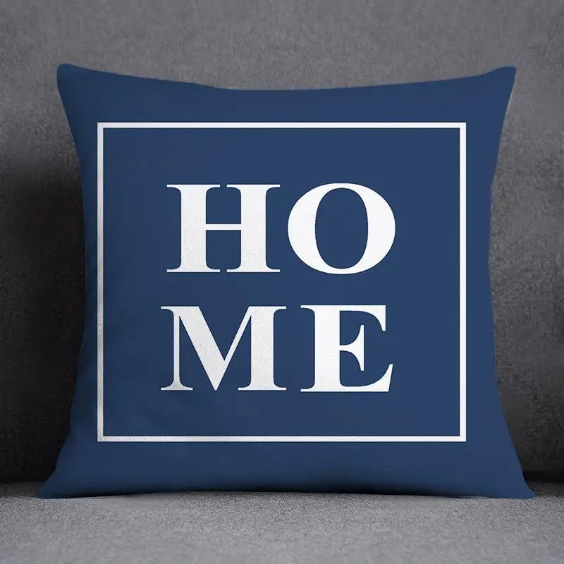 Taie d'Oreiller Géométrique Polyester **BLUENO** Housse de France