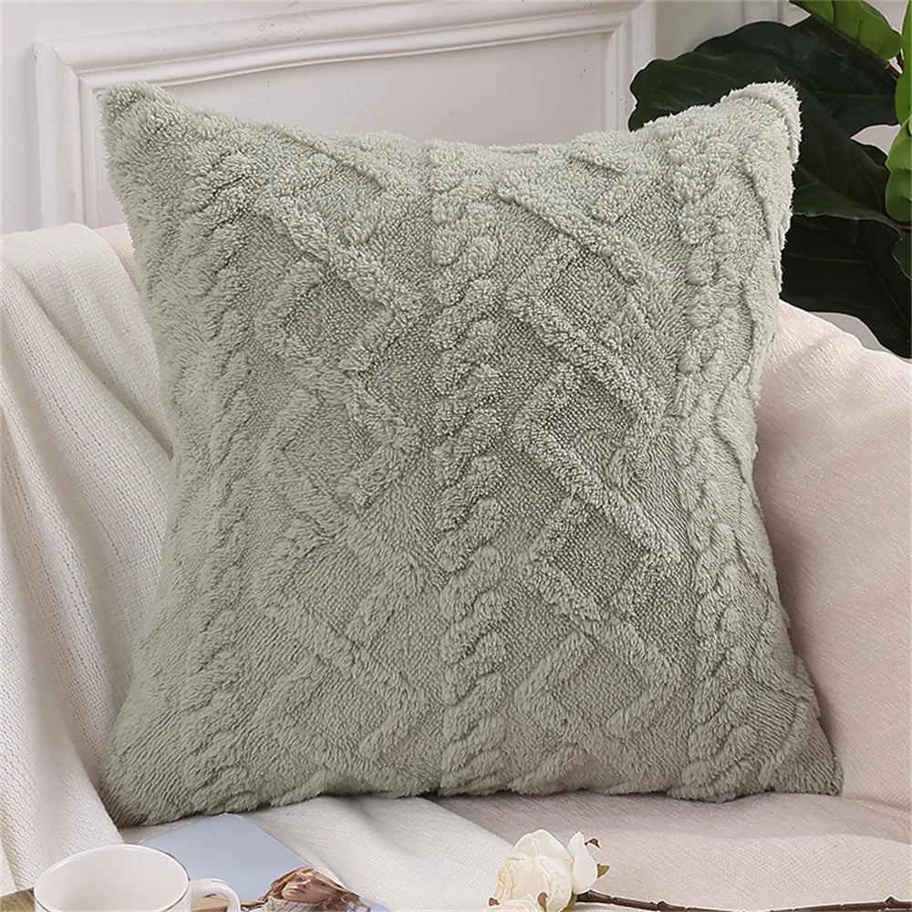 Housse de Coussin Coton Doux OLIVIO Housse de France