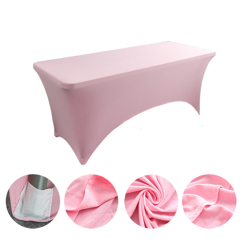Nappe en IQUE dex de Haute Commande, Couverture de Table Pliante pour Mariage, Hôtel, Anniversaire, Cocktail, 6 Pieds, 4 Pieds, 5 Pieds, 6 Pieds, 8 Pieds Housse de France