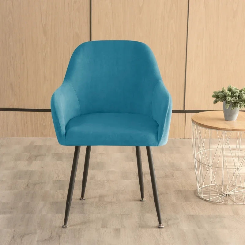Housse Fauteuil Velours Scandinave PLENIO
