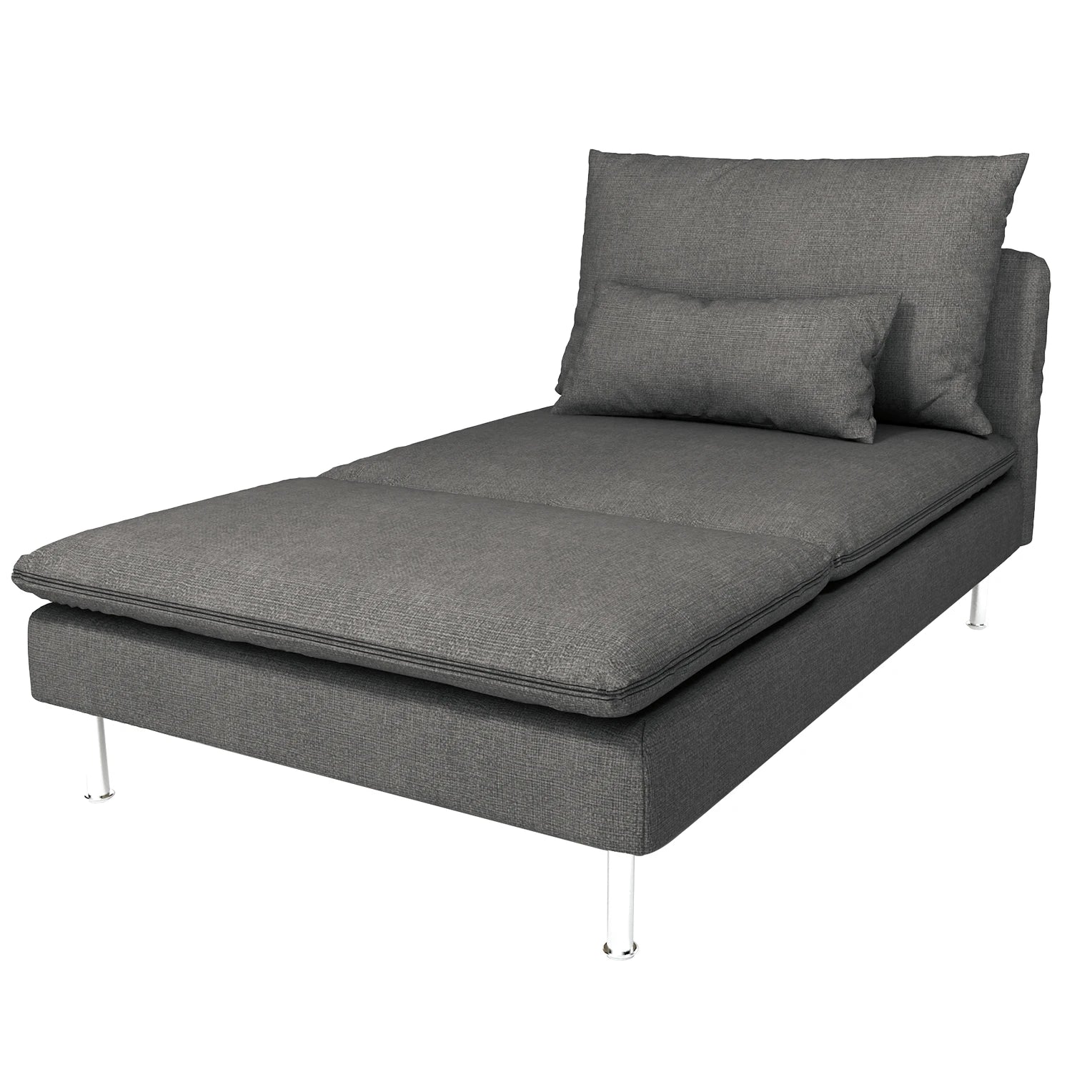 CRIUSJA Housse de canapé pour  ikea SÖDERHAMN Chaise Longue, housse de canapé pour 1 coussin, housses de canapé pour salon Housse de France