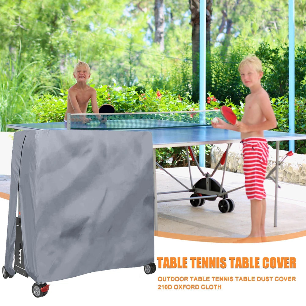 Housse de rangement pour Table de Ping-Pong en tissu Oxford 210D, housse de Protection robuste pour la Protection contre tous les intempéries Housse de France