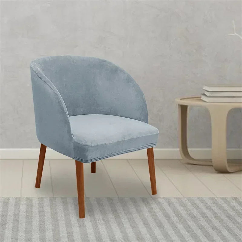 Housse Fauteuil Scandinave Velours AERIS