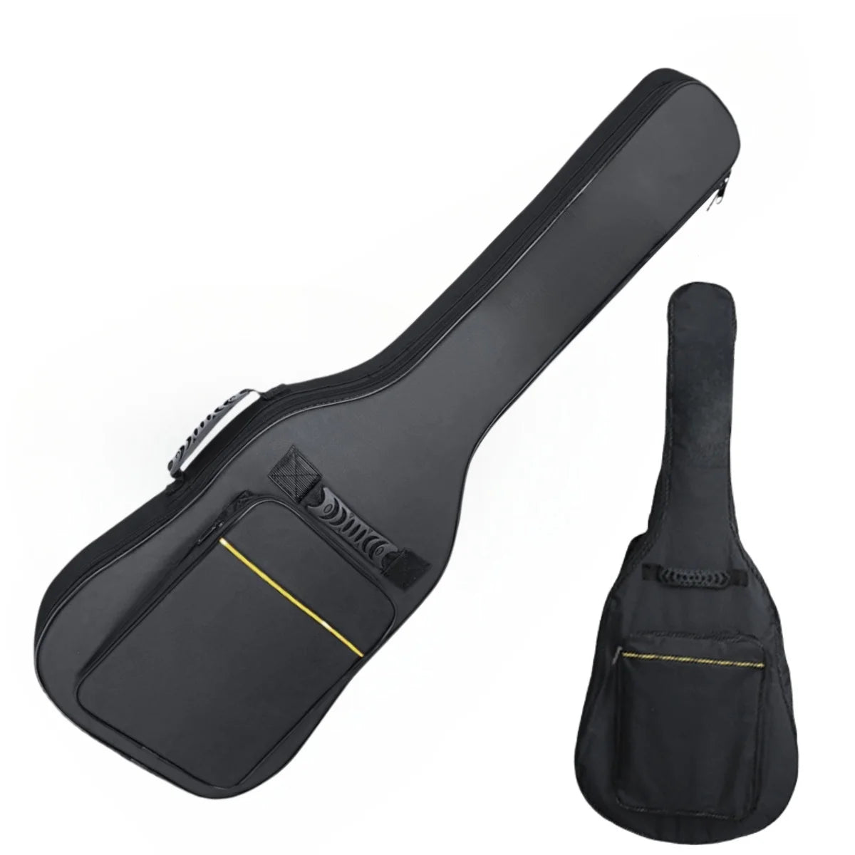 Miwayer – sac de transport pour guitare électrique, étui noir/tissu Oxford imperméable/double bretelles, sac de guitare/pour accessoires de guitare Housse de France