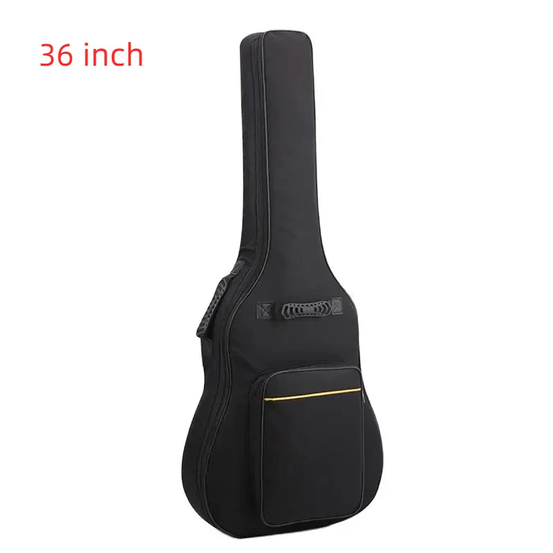 Sac pour guitare acoustique 36-41 pouces, rembourrage en éponge épaisse, résistant à l'eau, bandoulière réglable, étui pour guitare électrique, anti-poussière Housse de France