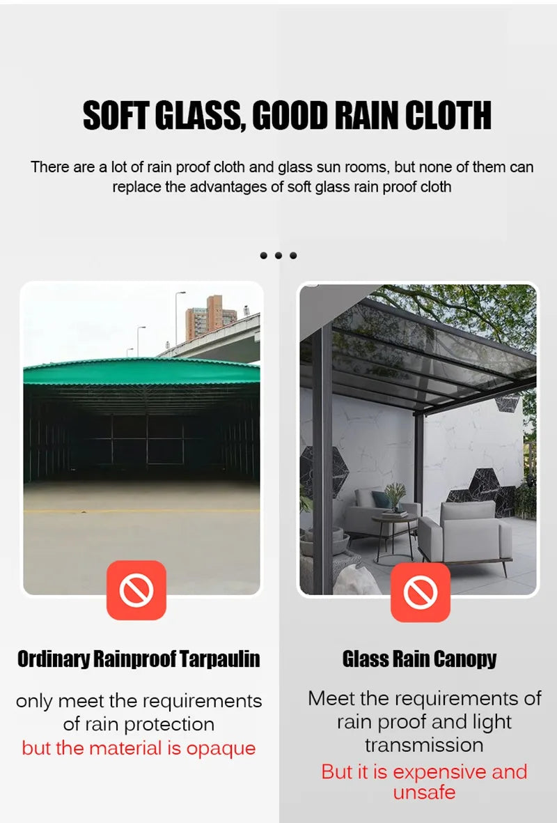 Bâche Imperméable Transparente Zilos