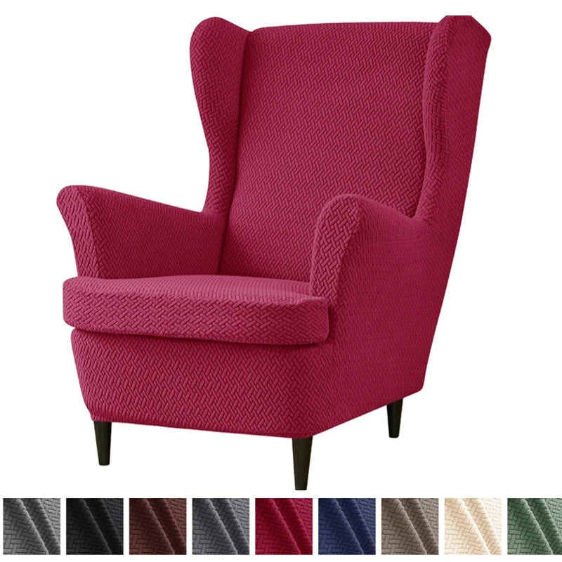 Housse Fauteuil Oreilles Extensible **ALVINA**