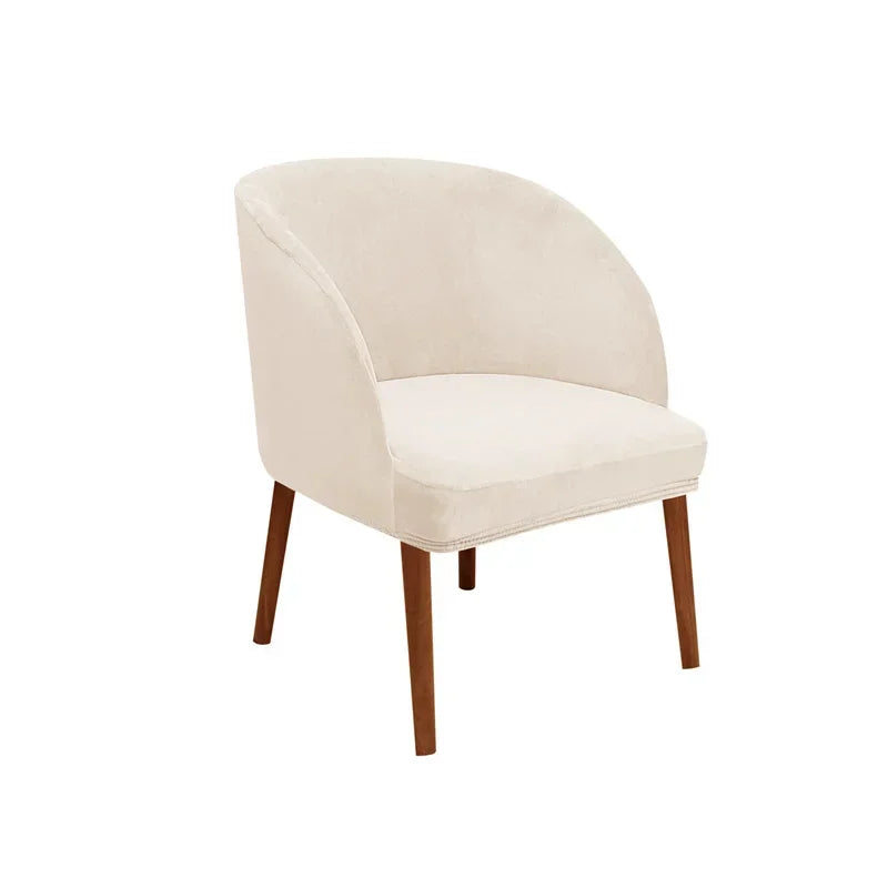 Housse Fauteuil Scandinave Velours AERIS