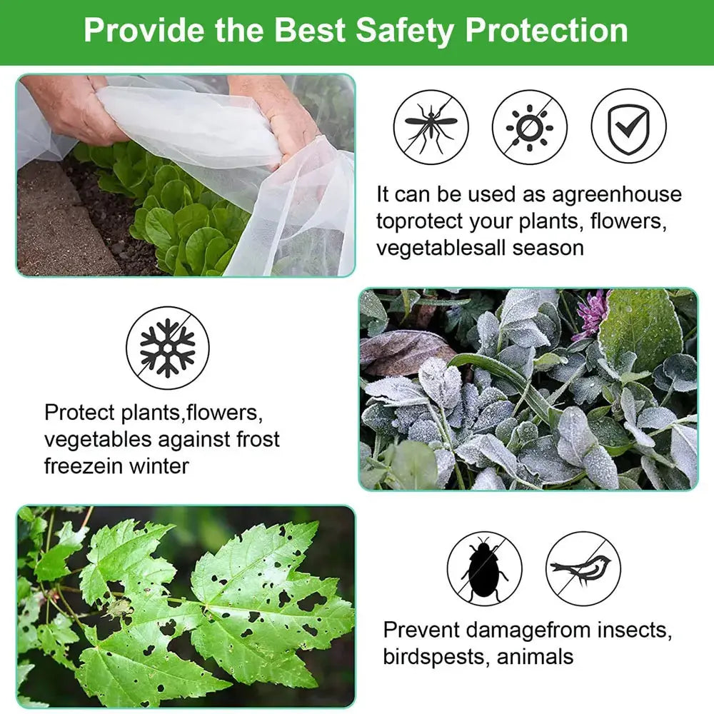 Serre À Plantes Maille Fine PROTEA Housse de France