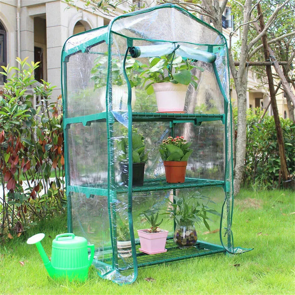 Serre À Plantes Pliable PVC Transparent LURICO Housse de France
