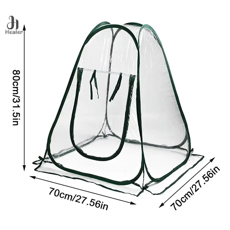 Serre à Plantes PVC Pop-Up VERDANO Housse de France