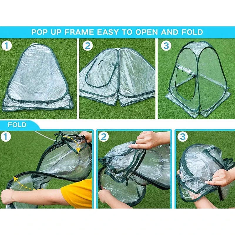 Serre à Plantes PVC Pop-Up VERDANO Housse de France