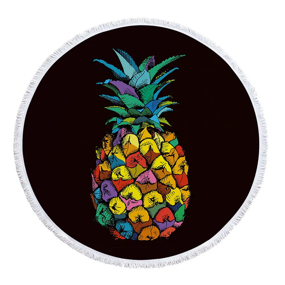 Serviette De Plage Ronde ZEFIRO G-460g Towel