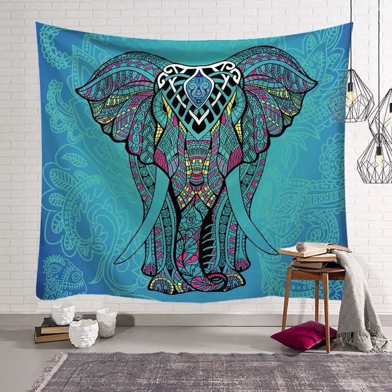 Serviette Plage Élégante INDIGO 8style-150X130cm