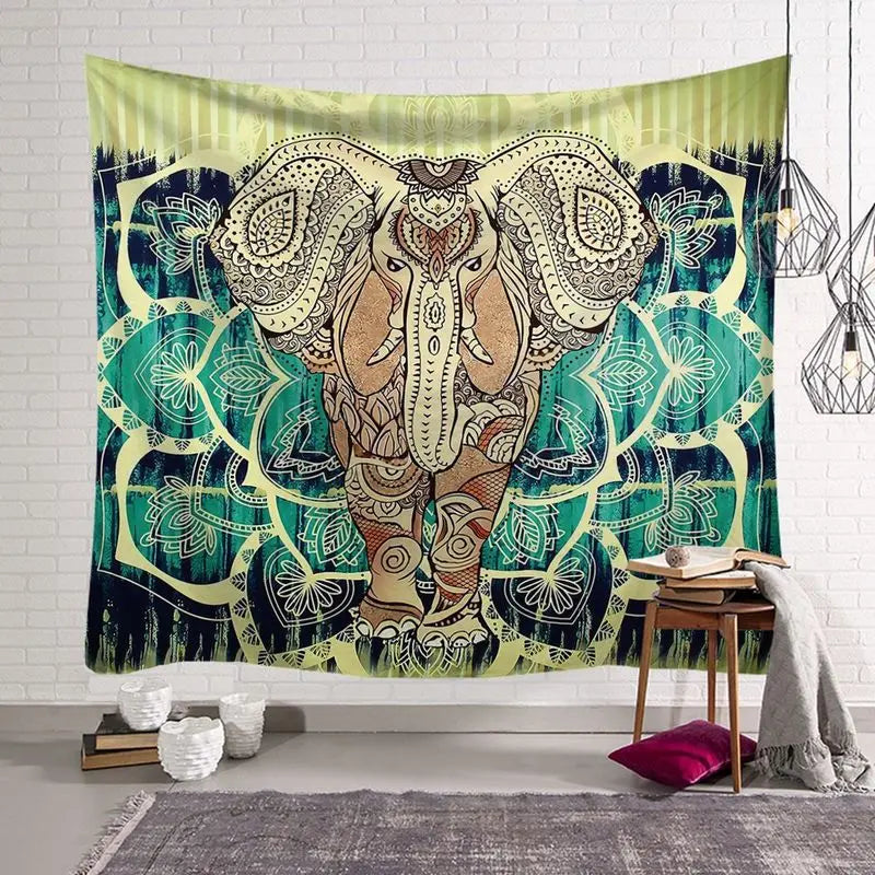 Serviette Plage Élégante INDIGO 12style-150X130cm