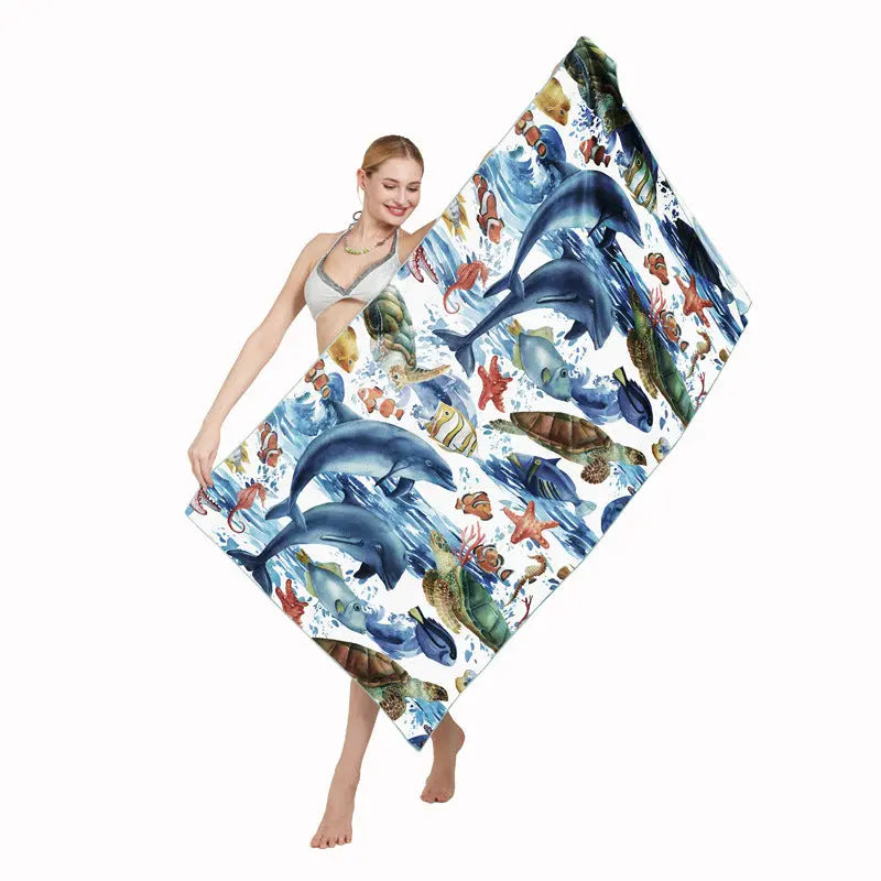 Serviette Plage Séchage Rapide TURBLAX