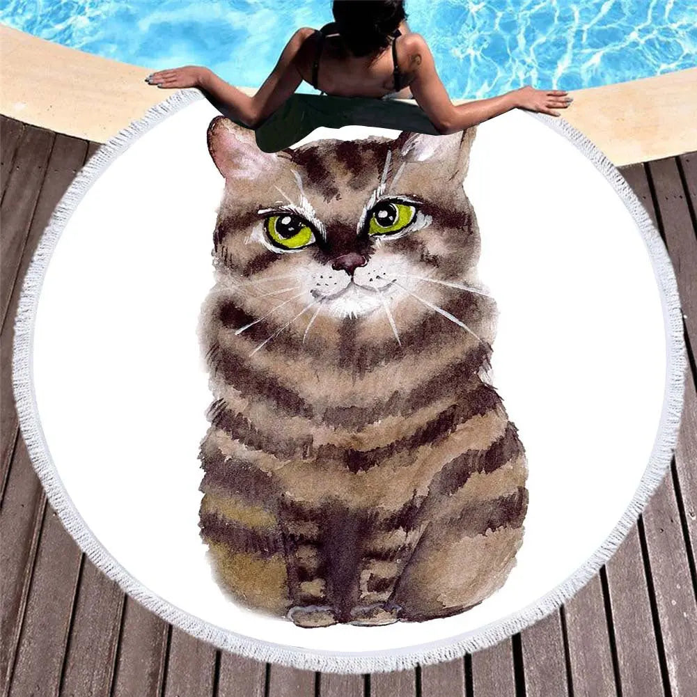 Serviette de Plage Animaux DUNYA 7style-150x150cm