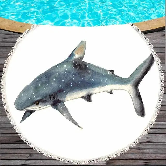 Serviette de Plage Imprimée OCEANA 011-180cm